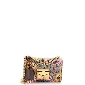 Gucci Padlock Shoulder Bag Bengal Print #247855G10B